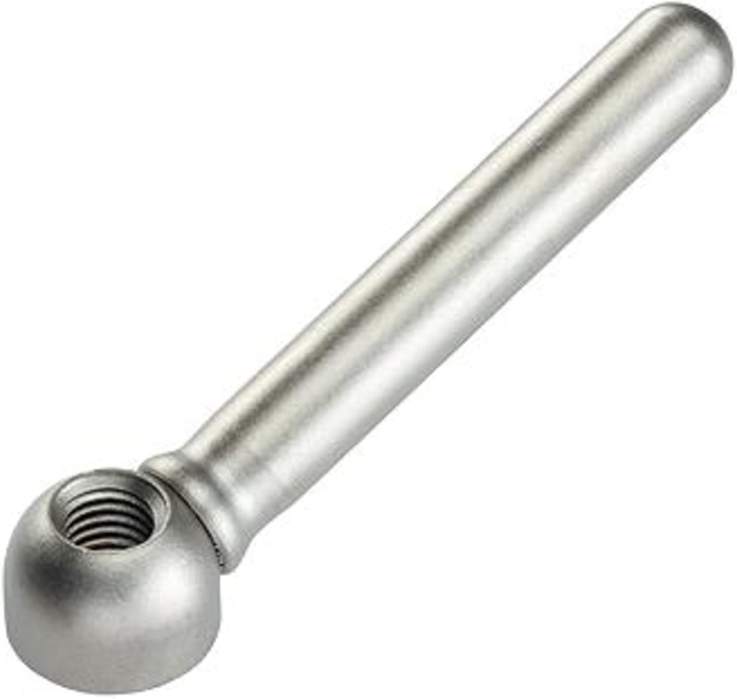 Halder 24470.0610 Clamping Nuts Matt Steel – Length 100 mm/Stainless Steel