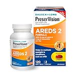 PreserVision AREDS 2 Eye Vitamin & Mineral Supplement, Contains Lutein, Vitamin C, Zeaxanthin, Zinc, Vitamin E, Eye Health Supplements for Adults, 120 Softgels
