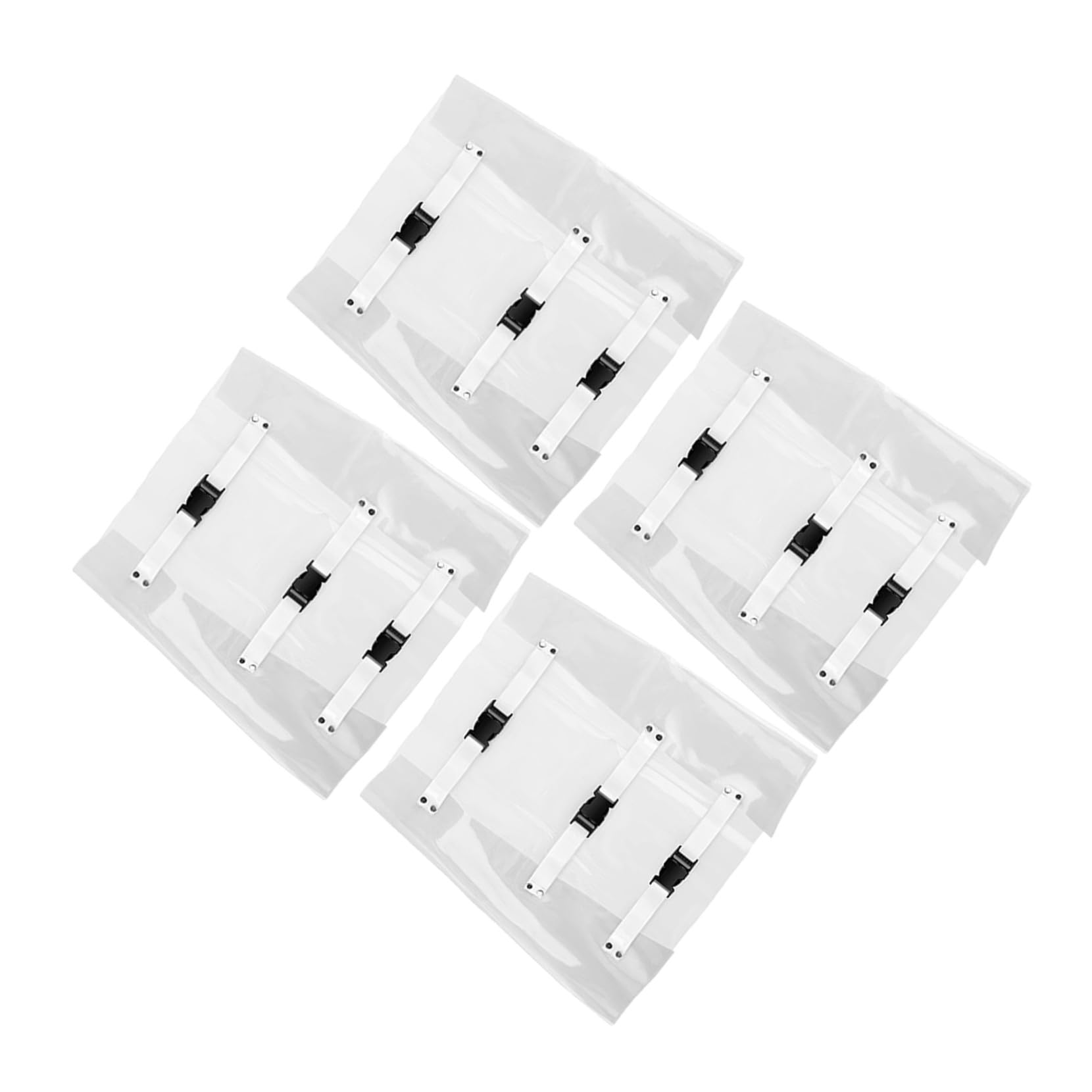 Gatuida Copri Piedi e Antiscivolo per Poltrona Odontoiatrica in Pvc Bordi Arrotondati 4 Pezzi Resistente alla Pressione per Studio Dentistico