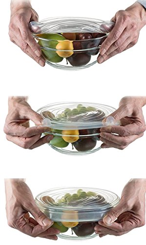 Coperchi in Silicone, PULNDA Coperchi Flessibili