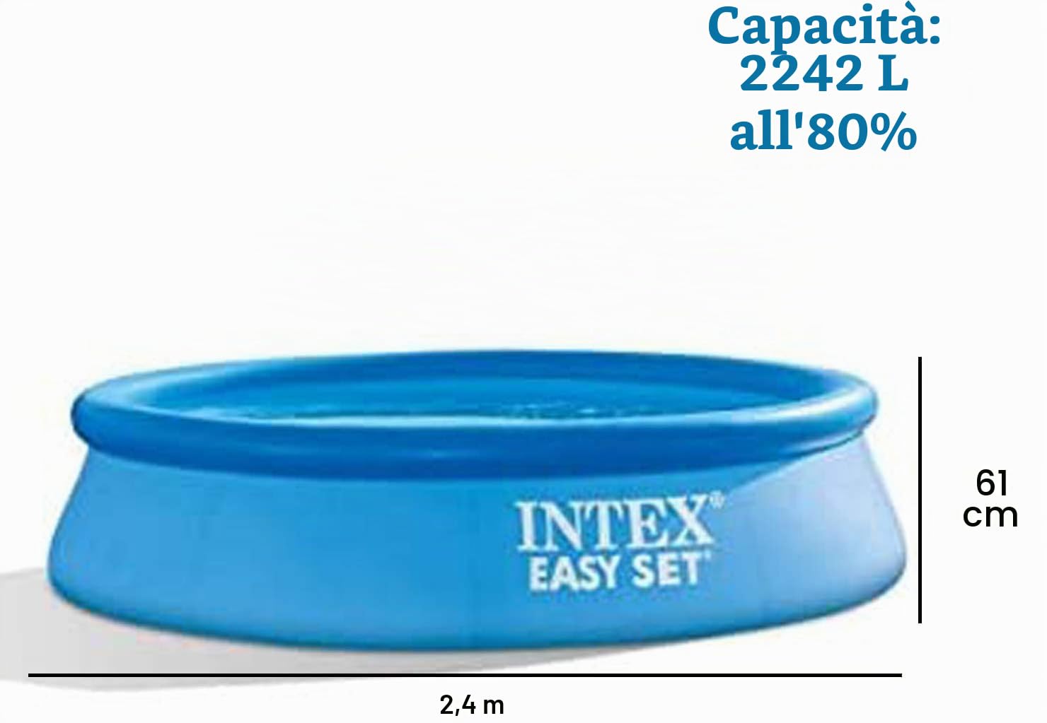 8Ft x 24In Easy Set Pool Set