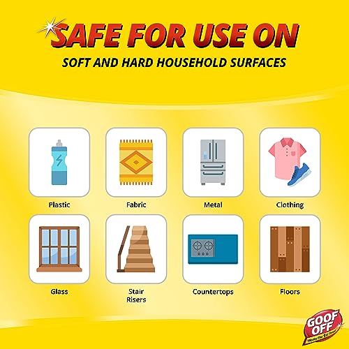 Goof Off Household Heavy Duty Remover, 4 Fl. Oz. Spray, For Spots, Stains, Marks, And Messes #TOP3