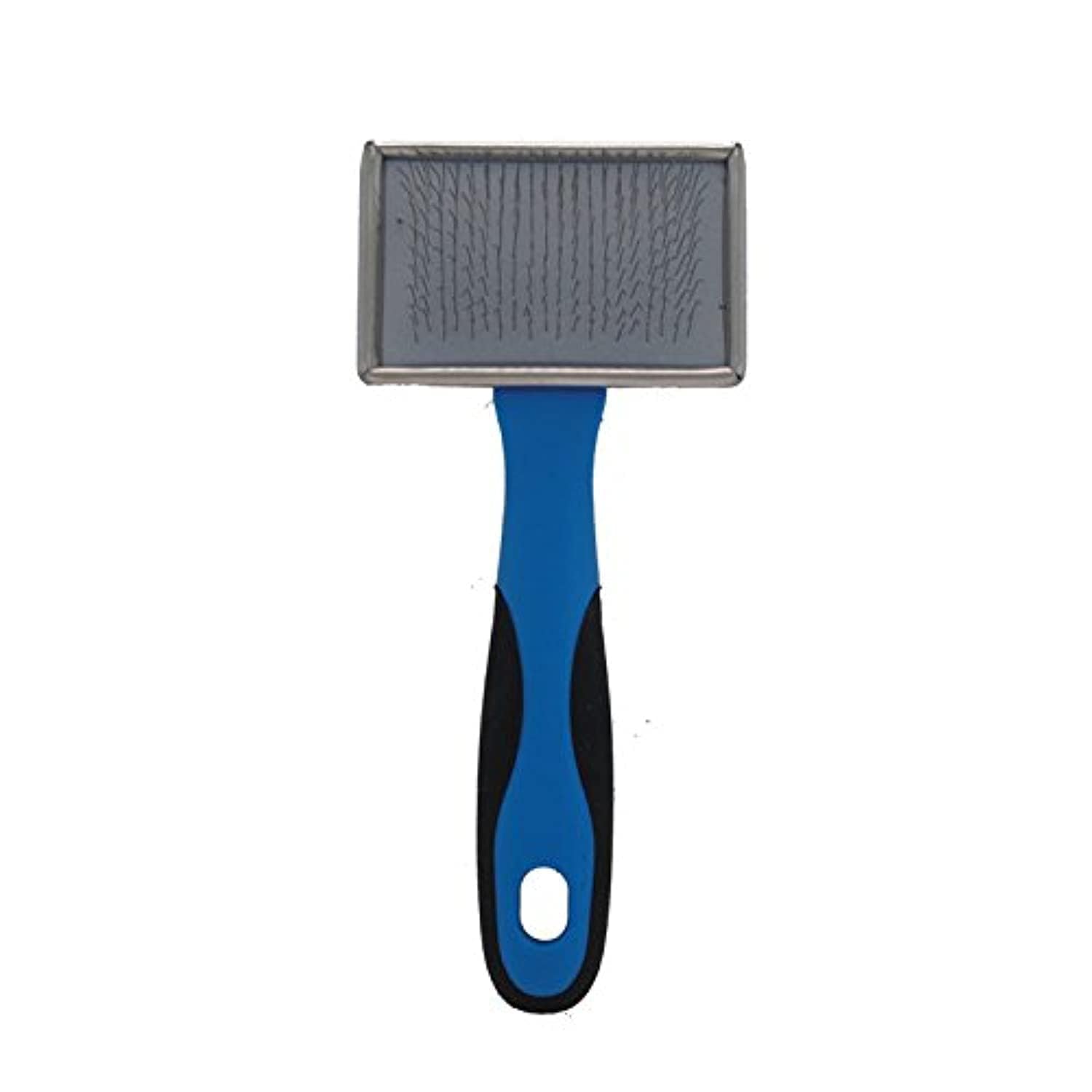 GROOM PROFESSIONAL Small Pet And Cat Soft Slicker Brush - Removes Dead Hair and Undercoat - Soft Cushion Pads Makes it Gentle on the Coat & Skin - Helps to Fluff up the Coat
