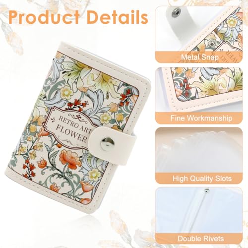 Image of PALAY Facynde Credit Card Holder for Women | Anti-Demagnetization Wallet with Front Pocket, Mini PU Leather Wallets, Credit Card Organiser, Membership Cards
