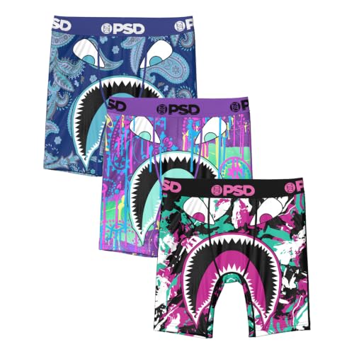 Image of PSD Underwear Youth Boys Boxer Briefs - Warface Print, Comfortable Active Underwear for Boys, Boys Underwear Packs & Singles