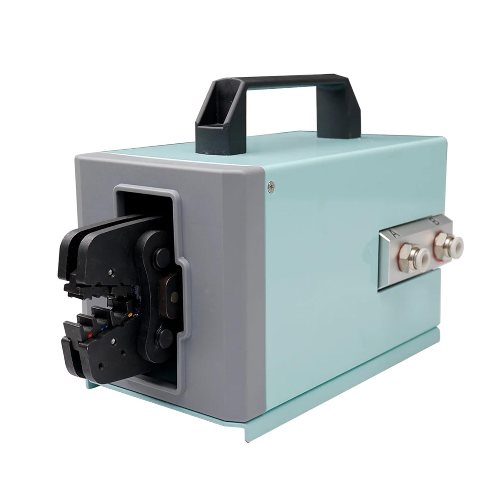 Jhxhfjxz One Color 2.7T 0.25-35Mm2 Pneumatic Crimping Machine 1.3T 0.25-10Mm2 Pneumatic Crimping Tool For Many Kinds Of Terminals Versitile(Nb-20A 11 Mold)