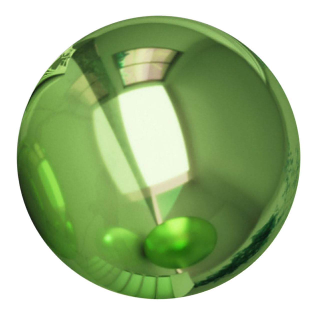 Sfera riflettente da giardino, 2 pezzi, decorazione che adorna il globo riflettente per l'osservazione esterna, sfera infrangibile, per specchi esterni, sfera da giardino, sfera lucidante in acciaio