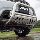 Aries 35-2004 Stainless Steel Bull Bar with Skid Plate