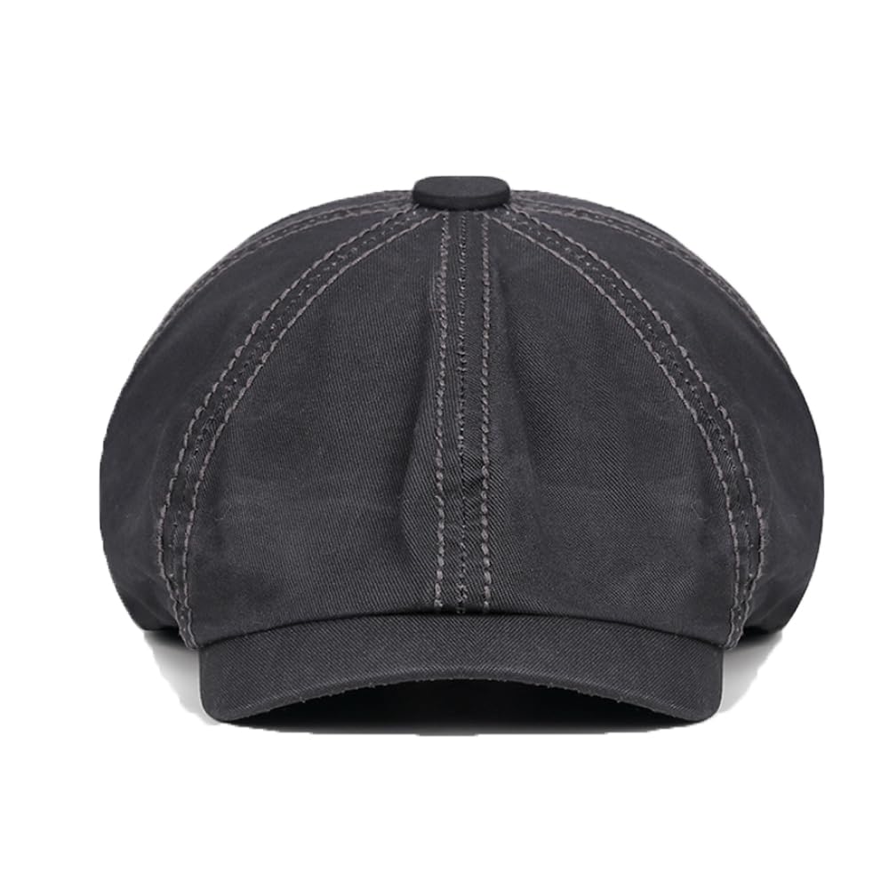 Jaxon Suede 5 Point Ivy Cap (Small, Coffee)
