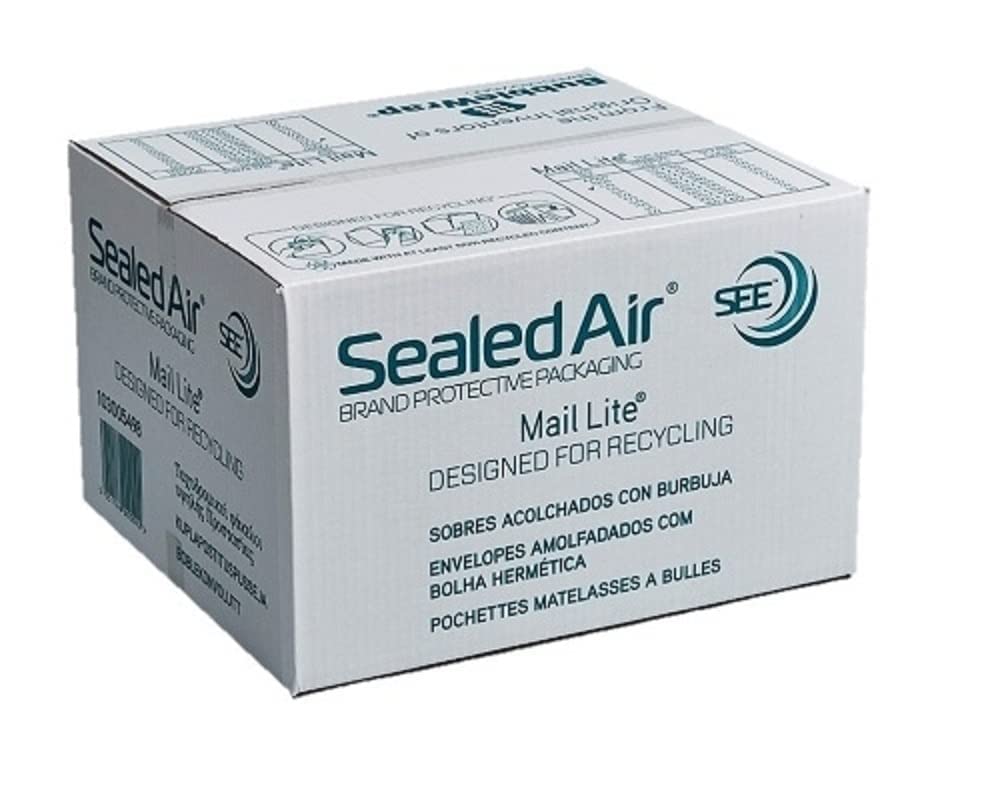 TRENDWEARZSize B/00 - 120 x 210mm Sealed Air Padded Mailers Envelopes Genuine Mail Lite Bubble Lined Peal and Seal Envelope Pack of 200