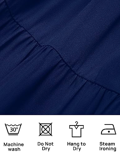 Image of ZESICA Women's Boho 2026 Summer Square Neck Puff Sleeve Off Shoulder Smocked Tiered Casual A Line Short Mini Dress
