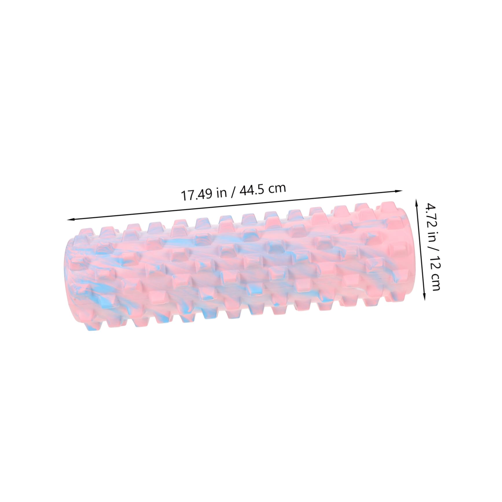 Kisangel Foam Roller da Massaggio Muscolare in Eva per Yoga, Rilassa Gambe e Braccia, Allevia Tensioni, per Allenamento e Terapia