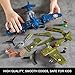WW2 Military Plane Building Sets Compatible with Lego, Create US F4U & UK Spitfire Fighter Jet Models Toys, Great Army Airplane Aircraft Gifts for Boys Kids
