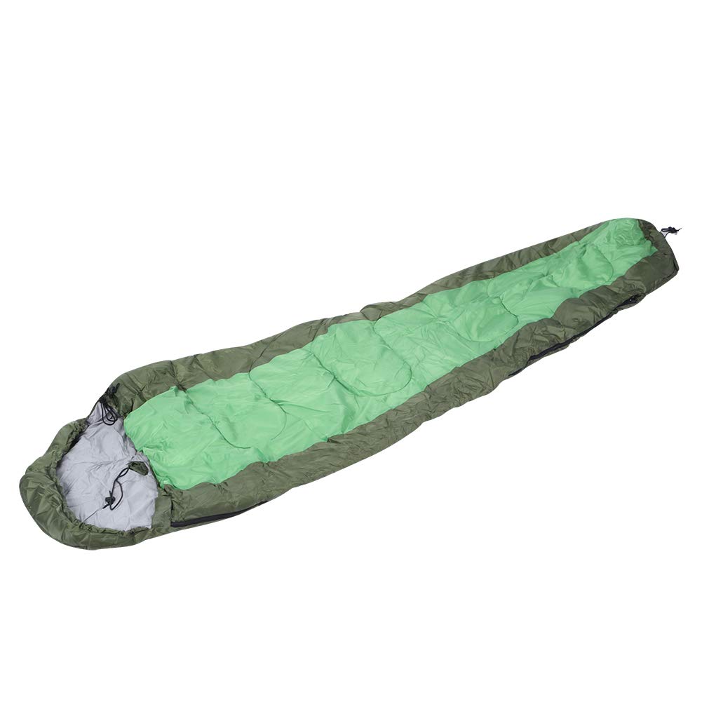 Aramox Hamak Kempingowy Przenośny śpiwór Hamak Tafta Poliestrowa 210T i Nylon 210T Obciążenie 440,9 Lb Wodoodporny, Odpinany Projekt z Kapturem na Kemping Piesze Wycieczki Piknik 32F do 77F