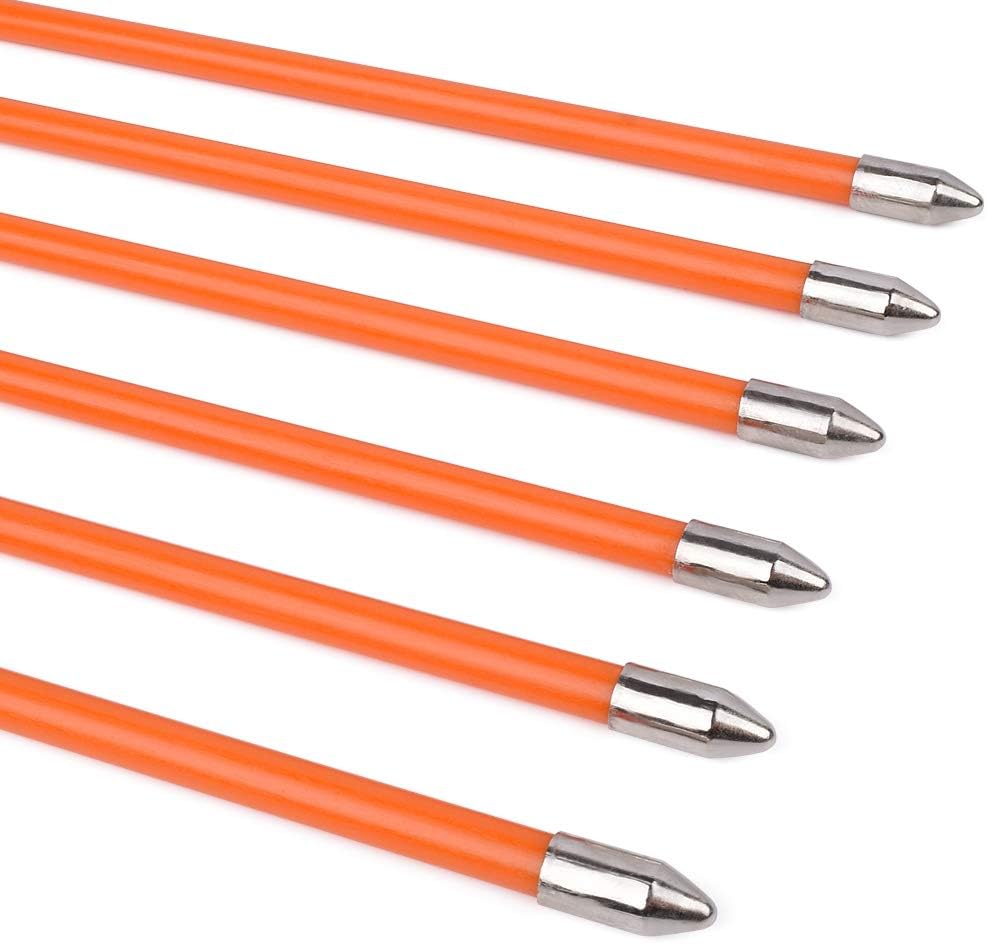 NIKA ARCHERY 24 26 28 30 Fiberglass Arrows for Youth Practise Recurvebow Compound Bow Shooting