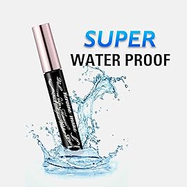 HEROINE MAKE by KISSME Volumizing Waterproof Mascara Volume & Length with Curvy Brush by Defining Fiber for Long-lasting Natural Eyelash Look + Gentle Mascara Remover Oil Free, 2 Set