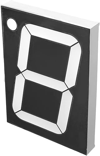 Othmro 1 unids ánodo común pantalla LED tubo digital 1 bit 7 segmento negro 10pin con una buena salida de luz uniforme