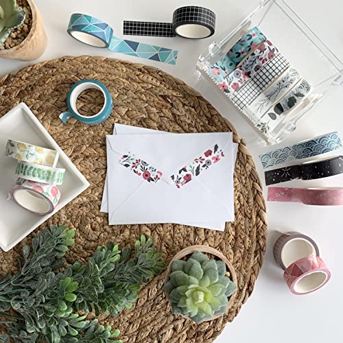 Scrapbooking y diarios creativos con este set de 16 rollos de cinta 5
