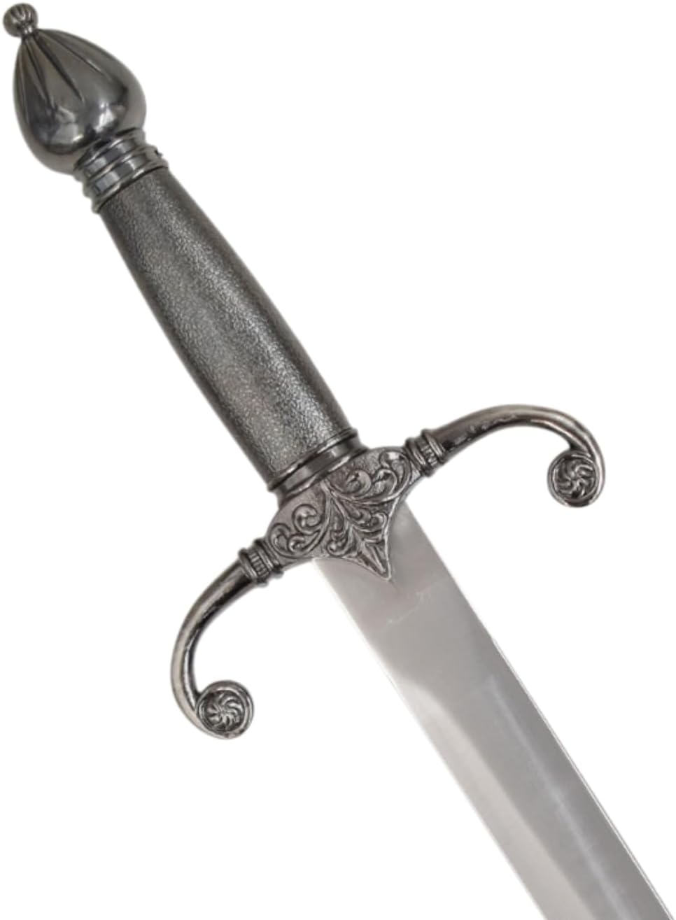 Snake Eye Tactical Medieval Knights Of Templar Historical Design Hunting Knife With Scabbard (Silver)
