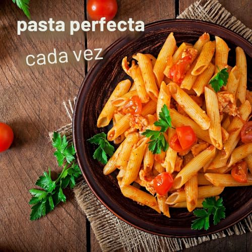 Temporizador de pasta y cuentaminutos musical Brainstream Al Dente modelo rojo 7