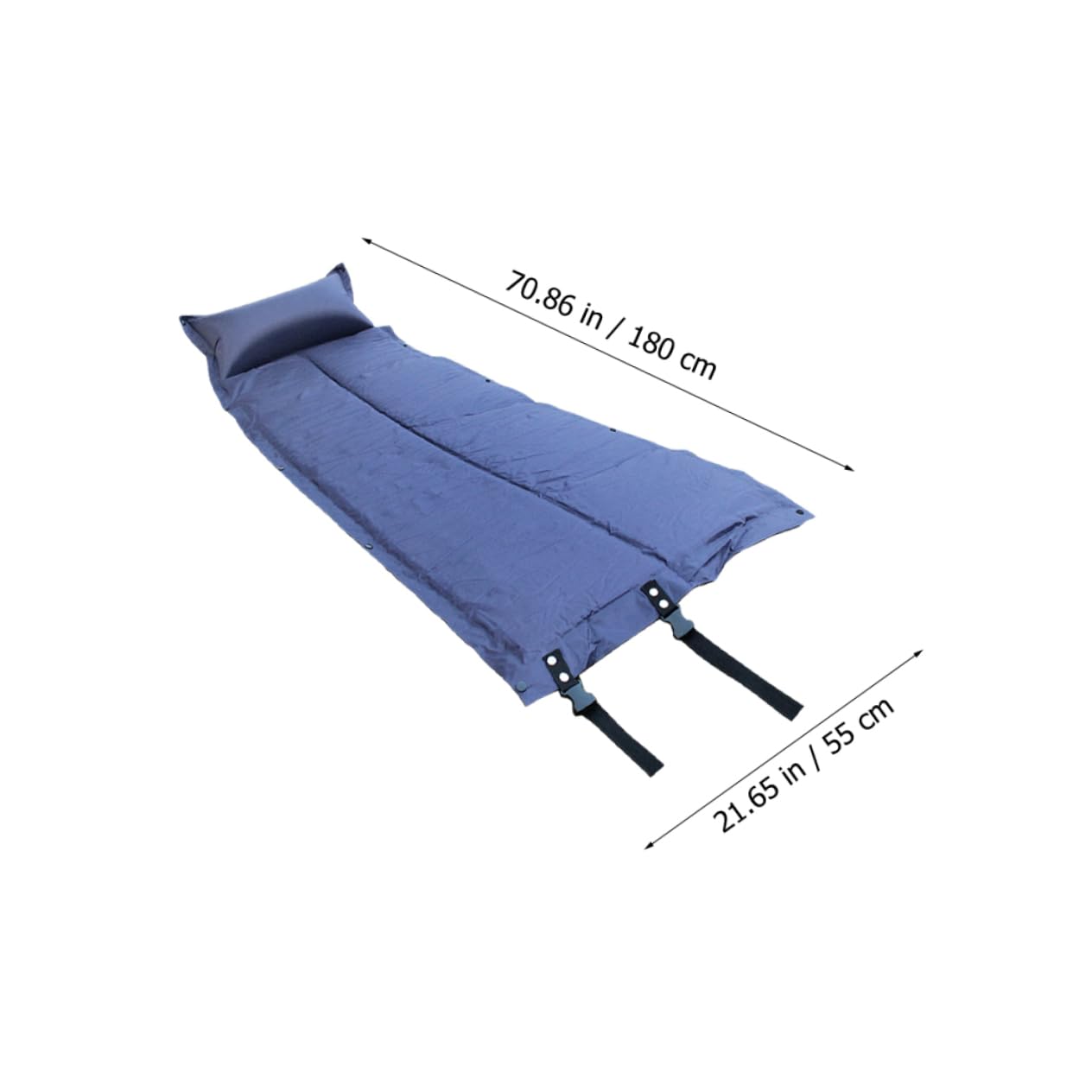 Kisangel Matelas de Camping Gonflable Portable Tapis de Sol Pratique pour Camping Accessoire de Léger