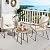 YITAHOME 3 Pieces Outdoor Wicker Patio Conversation Bistro Set, All-Weather Rattan Patio Furniture Set with Table & Cushions, Outdoor Sectional Sofa for Patio, Balcony, Backyard, Deck
