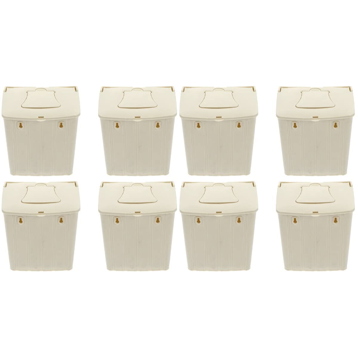 POPETPOP 8 Pcs Bird Breeding Box Parakeet Parrot Finch Breeding Box Bird Incubation Case Plastic Bird Mating Box Nesting Box Hanging Bird Box Parakeet Nesting Box The Bird's Nest Budgerigar