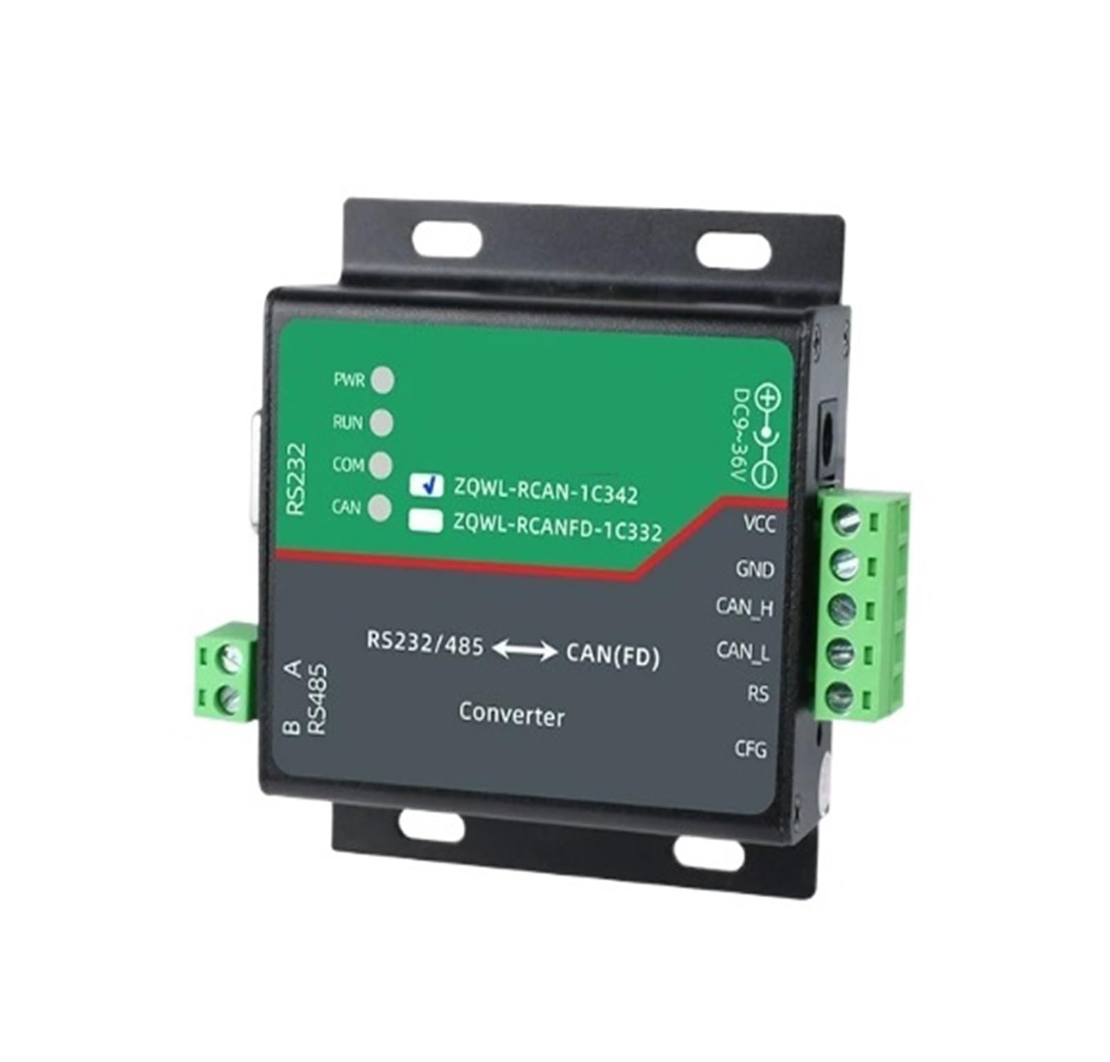 Convertitore seriale-CAN RS485/232,ZQWL-RCAN-1C342