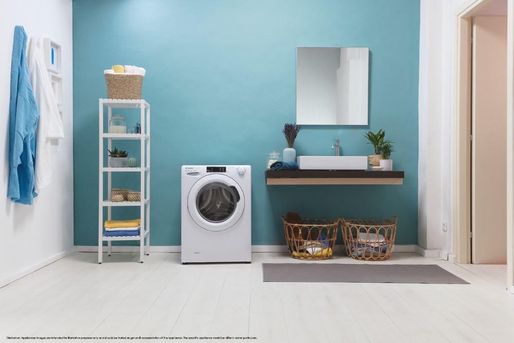 Candy Smart Pro CSO 1485TW4/1-S Lavatrice da 8 kg, 1400 giri, Vapore [Classe energetica B]