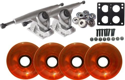 Randal 150 Longboard Trucks & Wheels Package 76mm Orang