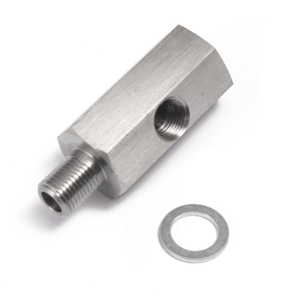Adattatore Turbo Sensore Pressione Olio a T 1/8 NPT Tee