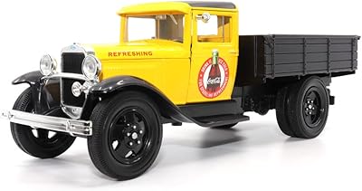 Motor city classics 1:24 Scale 1931 Coca-Cola Ford Model AA (Yellow Version)