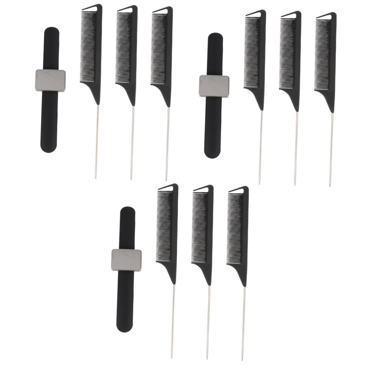 Beavorty 3sätze Hairpin Holder Magnetisches Armband Für Friseure Praktisches Nadelkissen Für Haarschneider Einfach Zu Verwendendes Werkzeug Für Haarstyling Und Friseurbedarf