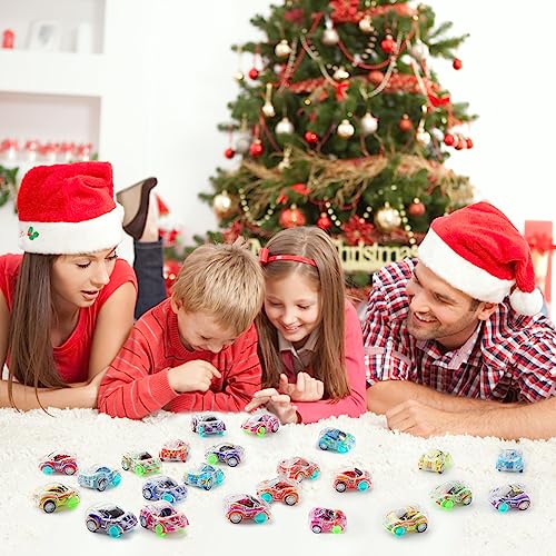 Benzem 8569-6 50 Pcs Mini Pull Back Cars Set, Pull Back Racing Vehicles For Kids Toddlers, Bulk Toys Party Favors Treasure Box, Classroom Prizes thumb #4