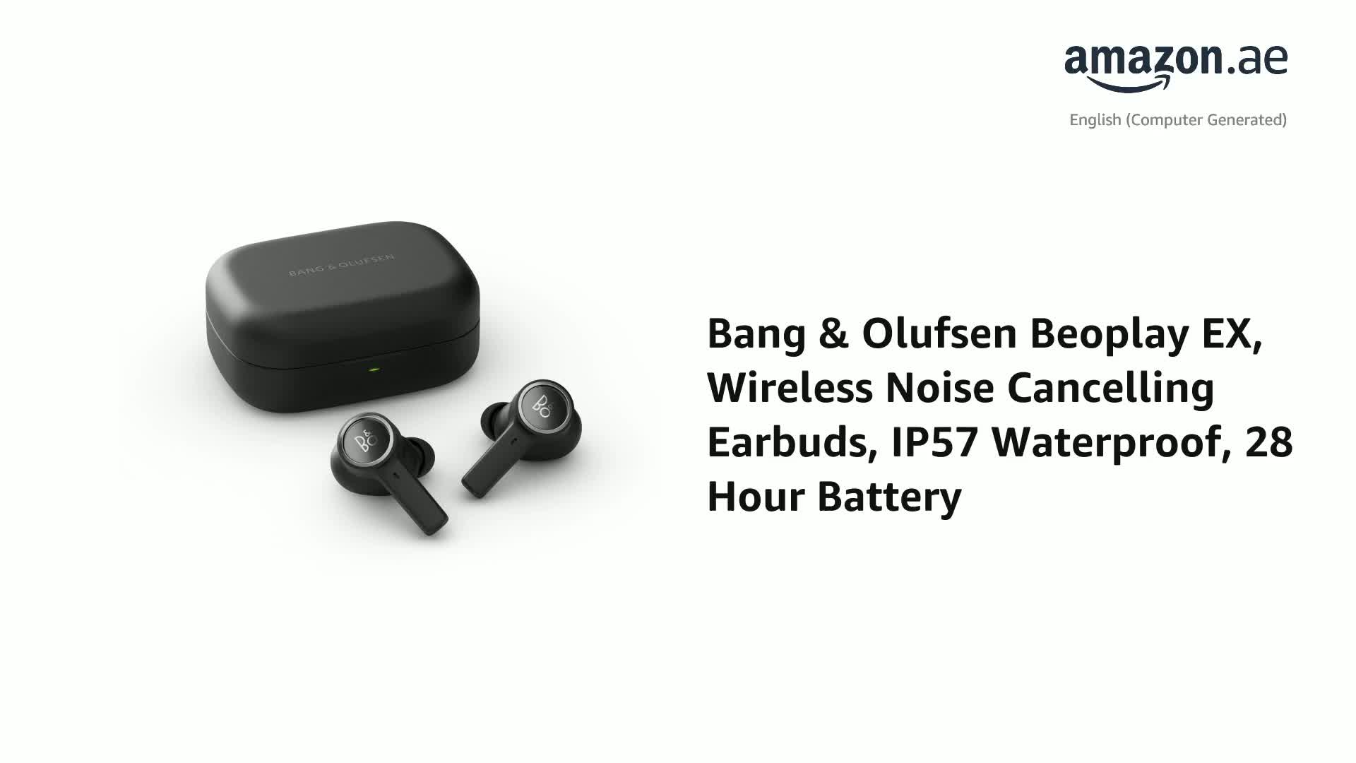 Bang & Olufsen 1240600 One Size Beoplay EX Wireless Bluetooth 5.2