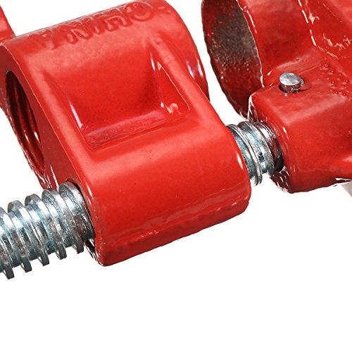 RanDal 1/2Inch Legno Incollaggio Tubo Morsetto Set Heavy Duty Profesional Legno Lavoro Cast Iron Carpenter ' S Clamp