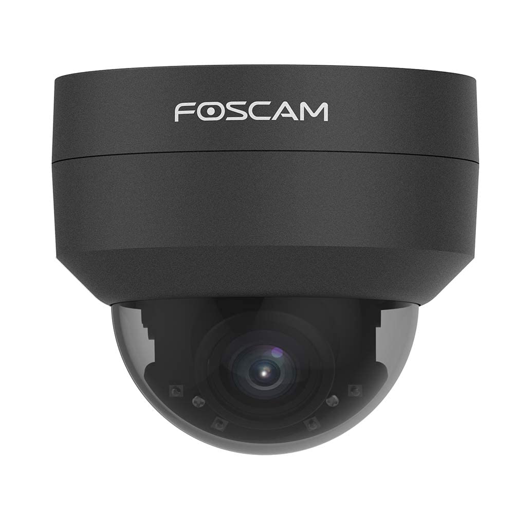Foscam D4Z WLAN Überwachungskamera Schwarz 4MP (2304x1536), Dual-Band WLAN, PTZ, Smarte Erkennung