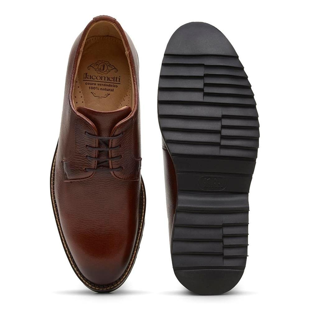 Sapato Derby Masculino Couro Cadarço Cano Baixo Casual Marrom 39 em promoção! Veja a oferta e mais achadinhos de Sapatos 8 Hoje é o melhor dia para comprar Sapato Derby Masculino Couro Cadarço Cano Baixo Casual Marrom 39 com aquele preço maroto! Promoção! Aproveite a oferta! 8
