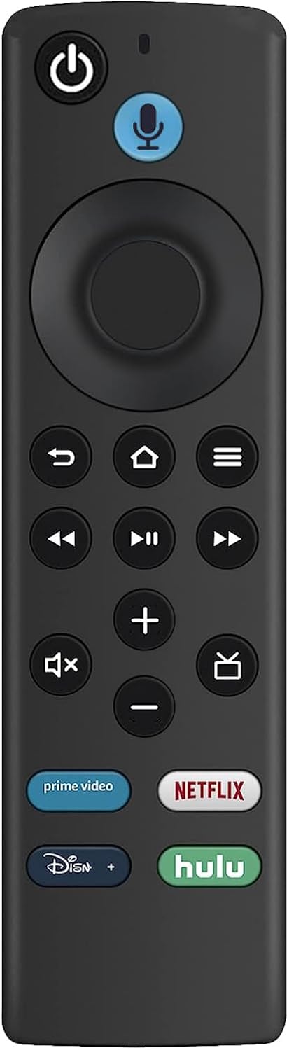 Allimity L5B83G Replacement Voice Remote Control fit for Amazon TV Stick Lite, Amazon TV Stick (2nd Gen & 3rd Gen), Amazon TV Stick 4K, Amazon TV Cube (1st Gen & 2nd Gen), and Amazon TV (3rd Gen)