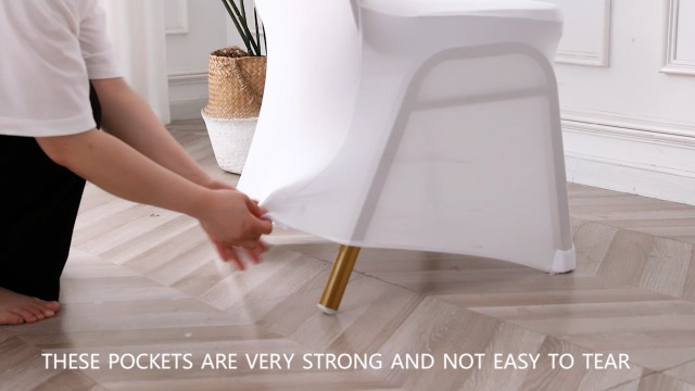 White Spandex Chair Covers Banquet Chair Covers