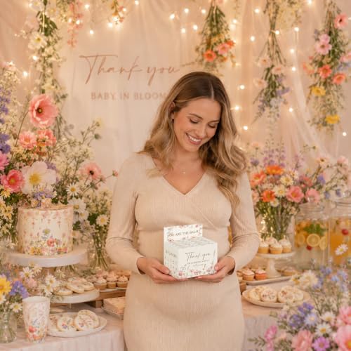 Image of 50 Pack Moisturizing Lip Balms Bulk Wild Flower Floral Wedding Gifts Party Favors Baby Bridal Shower Bachelorette Birthday Reception Ideas Thank You You Are The Balm Beeswax Christian Women