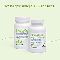 Vista 4 de EicosaCaps® Omega 3 y 6 cápsulas para perros, 60