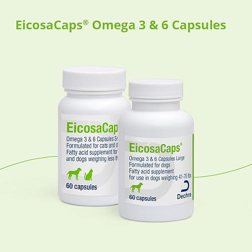 Miniatura 4 de EicosaCaps Omega 3 y 6 cápsulas para perros, 60