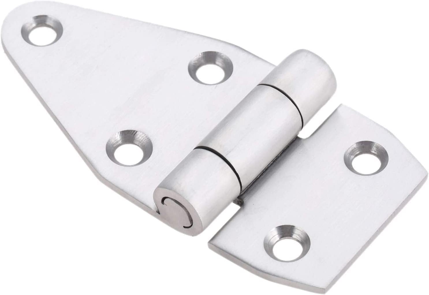 Door Hinges,Cabinet Butt Hinge,105 * 49mm Stainless Steel Hinges Boat Marine Flush Door Hinges for Home/Marine Boat/Yacht/Window/Cabinet/Deck/Tool Box
