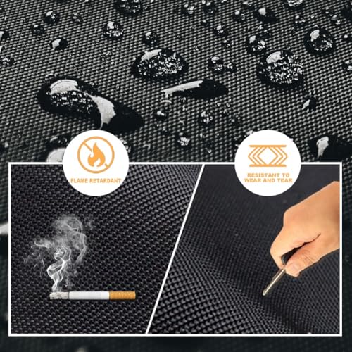 Bâche de voiture imperméable à l'eau et coupe-vent pour Citroen C3 Aircross - 4