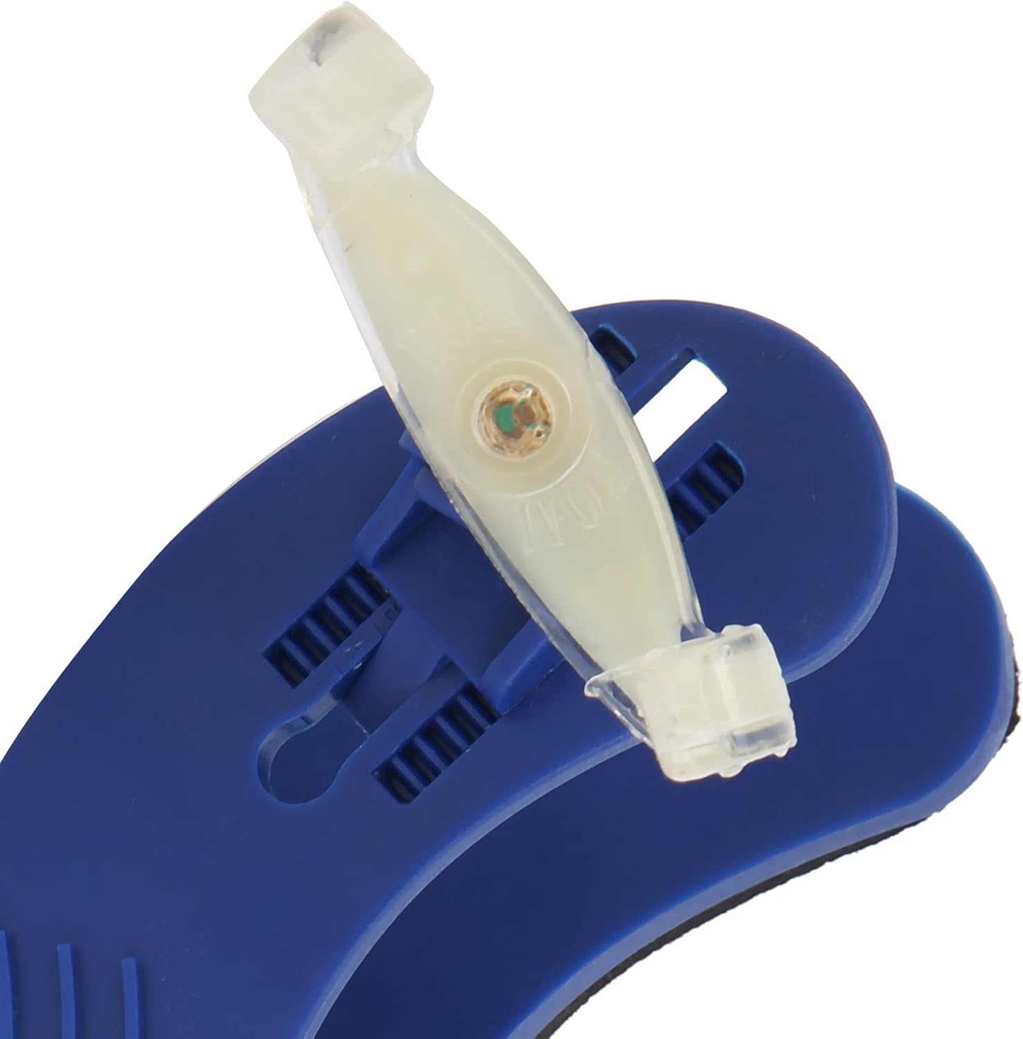 Violin Shoulder Rest Plastic Rubber Adjustable Comfortable Foam Pad Violin Instrument Accessory for 4/4 and 3/4 Violins(sky blue)