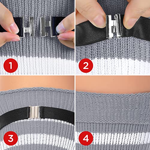 Littleforbig Plus Size Thigh High Long Striped Cable Knitted Stockings3