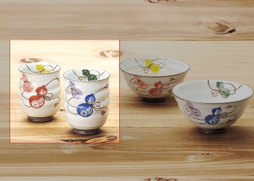 Amazon｜嘉峰窯 六瓢 組湯呑 【湯呑 京焼・清水焼】 / お楽しみグッズ