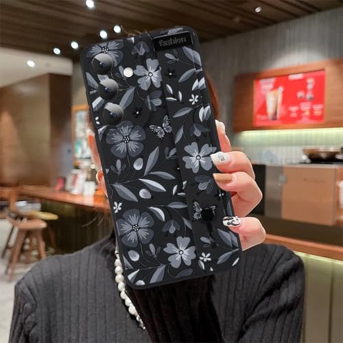 Image of Compatible with Samsung Galaxy S25 FE Case with Strap Wrist