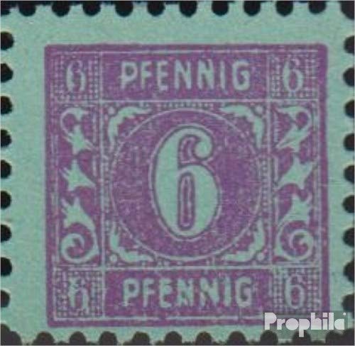 Soviet Zone (Allied.cast.) 10x XII, en in PFenNIG maimed (Field 51) 1945 Mecklenburg 1.issue (Stamps for collectors)
